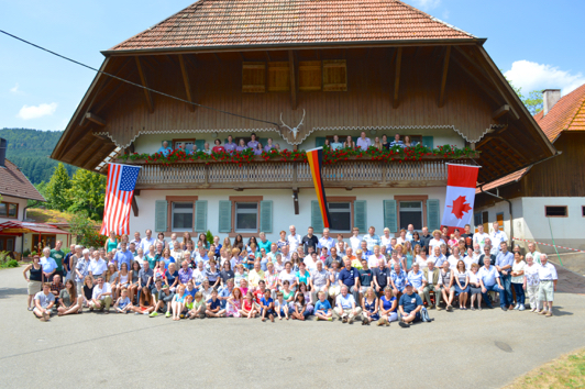 Müllerleile Familientreffen 2015 participants
